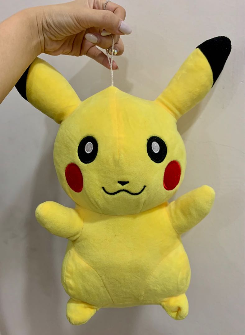 pikachu soft plush