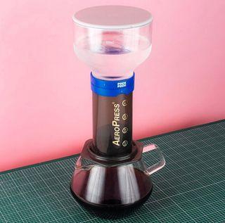 PUCK PUCK - Slow Drip Cold Brew Coffee Adaptor for AeroPress and Aero Press Go