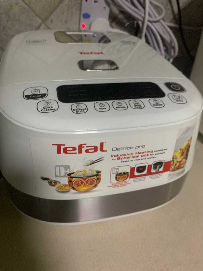 Tefal Rice Cooker RK808A (Receipt enclosed), TV & Home Appliances ...
