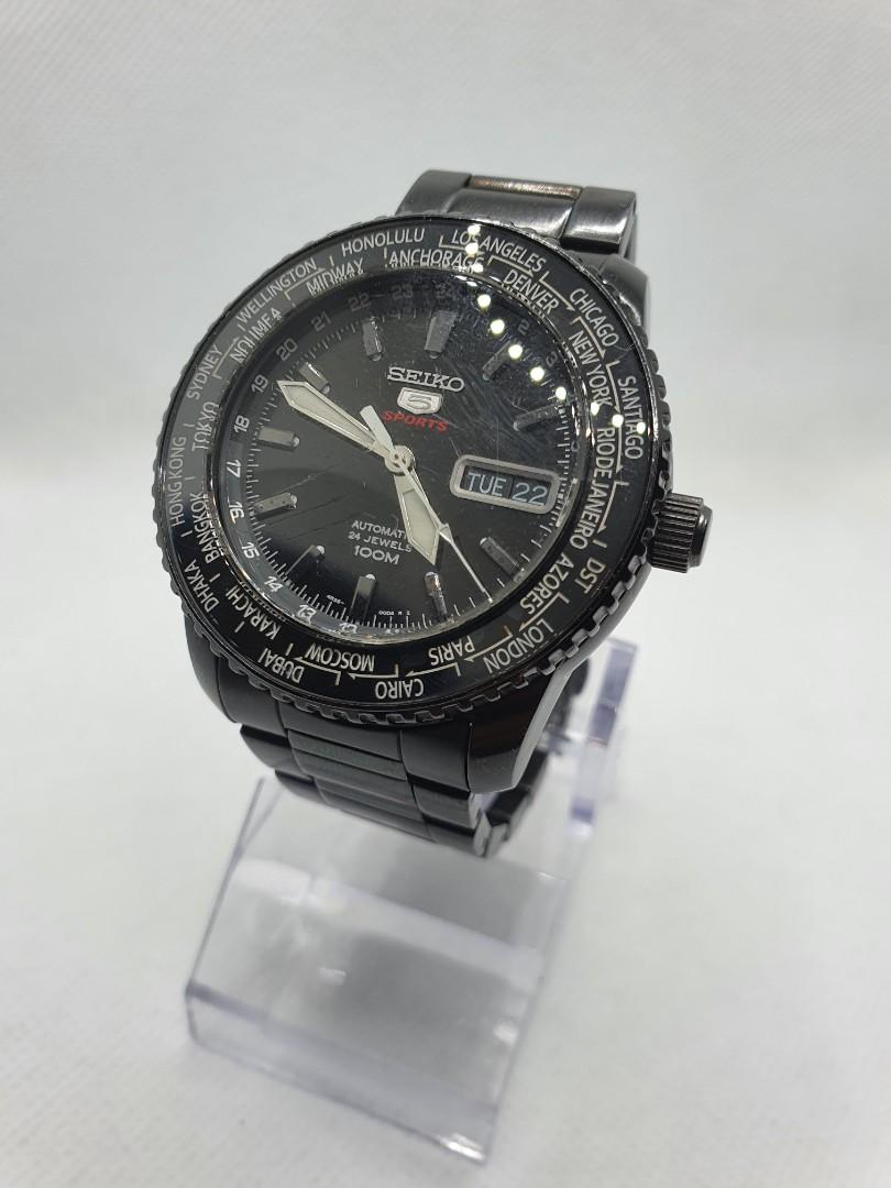 Seiko 5 Sports SRP130 4R36-00G0, Men's Fashion, Watches & Accessories,  Watches on Carousell