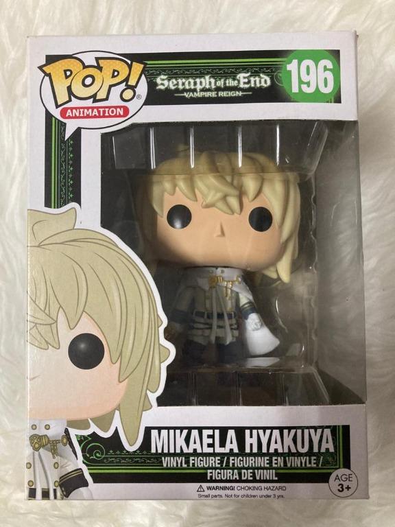 Seraph of the End Vampire Reign Mikaela Hyakuya Funko Pop Hobbies