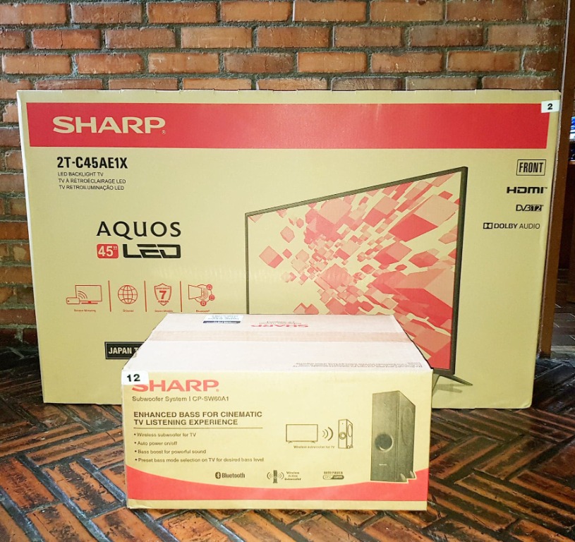 Sharp 45-inch LED Smart TV Backlight 2T-C45AE1X