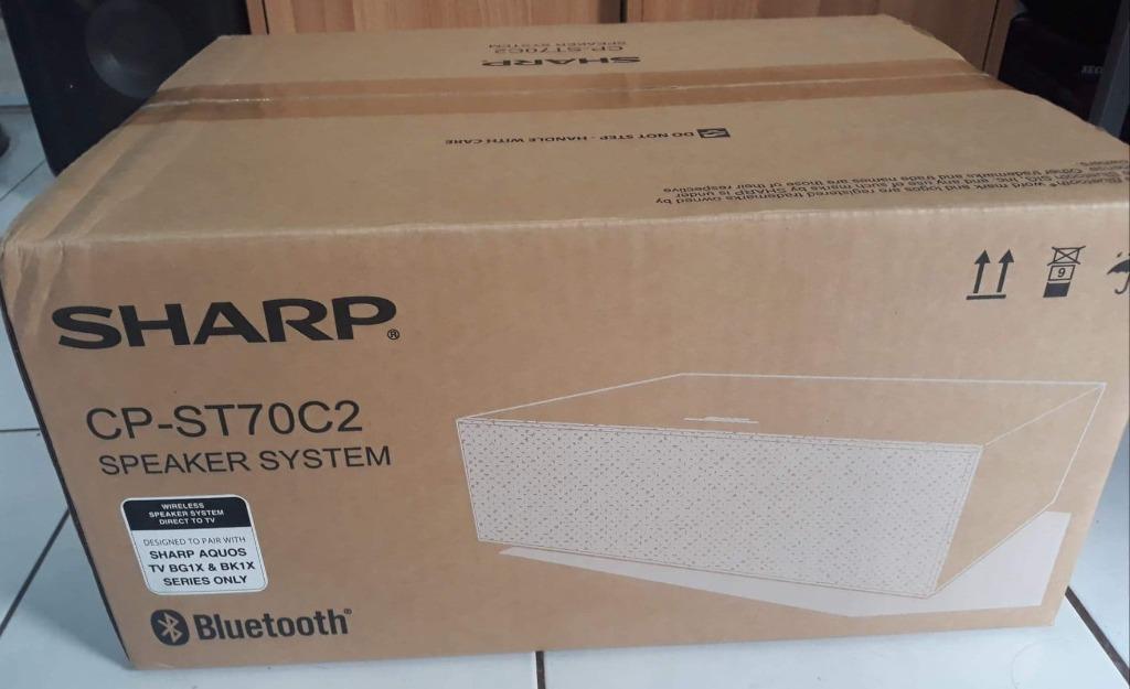 Sharp Aquos 50" Android LED TV 4k (Category: TV) located in Muntinlupa City. Submitted by lovebiz (Listing ID 1037010290, Image 2). Description: Sharp Aquos 50" Android LED TV 4k - 27K - model : 4T-C50BK1X - android tv - UHD 3840x2160 - free subwoofer (model: CP-ST70C2) - free wall bracket .