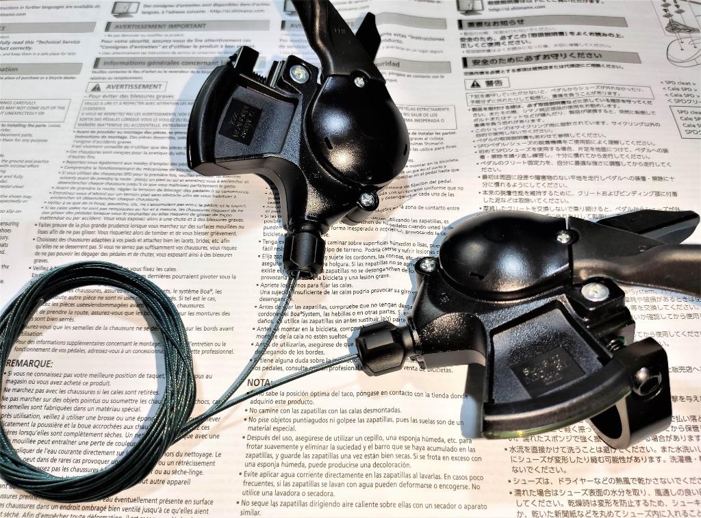 SHIMANO Alivio M3100 Shifter Shifting Lever Left Right Rapid Fire Plus 3x9 Speed Clamp Sports Equipment Bicycles Parts Bicycles on Carousell