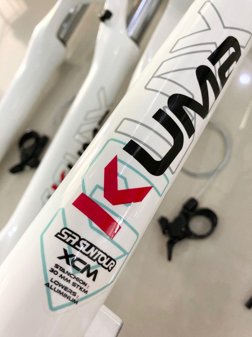 SR Suntour XCM 30 Kuma Suspension Fork With Remote Lockout, Sports