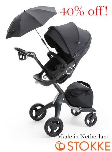 stokke xplory v5 stroller black melande made in netherland babies kids going out strollers on carousell