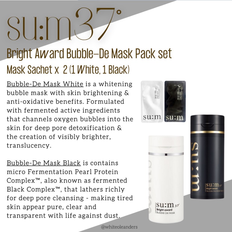 Su m37 bubble mask top