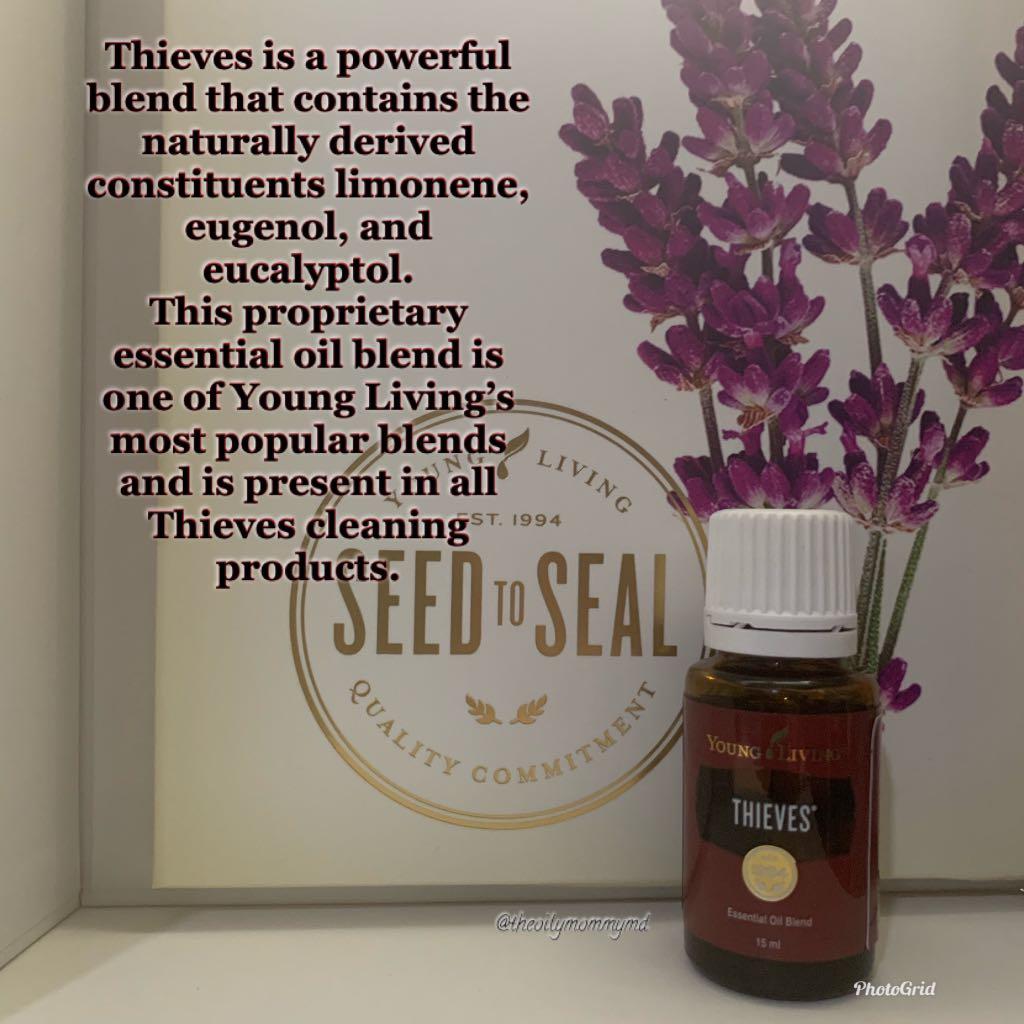 Thieves Young Living, Beauty & Personal Care, Sanitizers