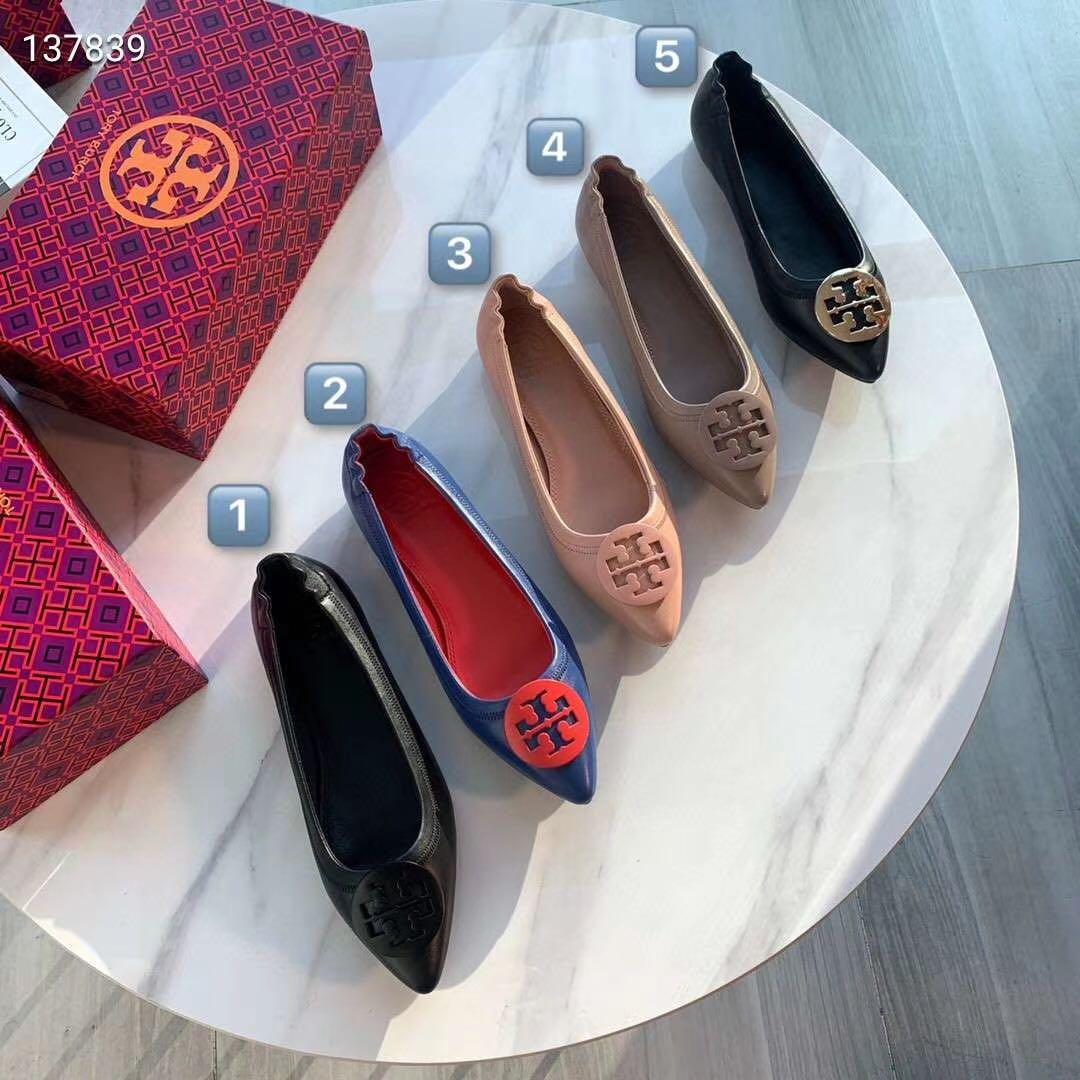Tory Burch尖頭平底鞋 女裝 女裝鞋 Carousell