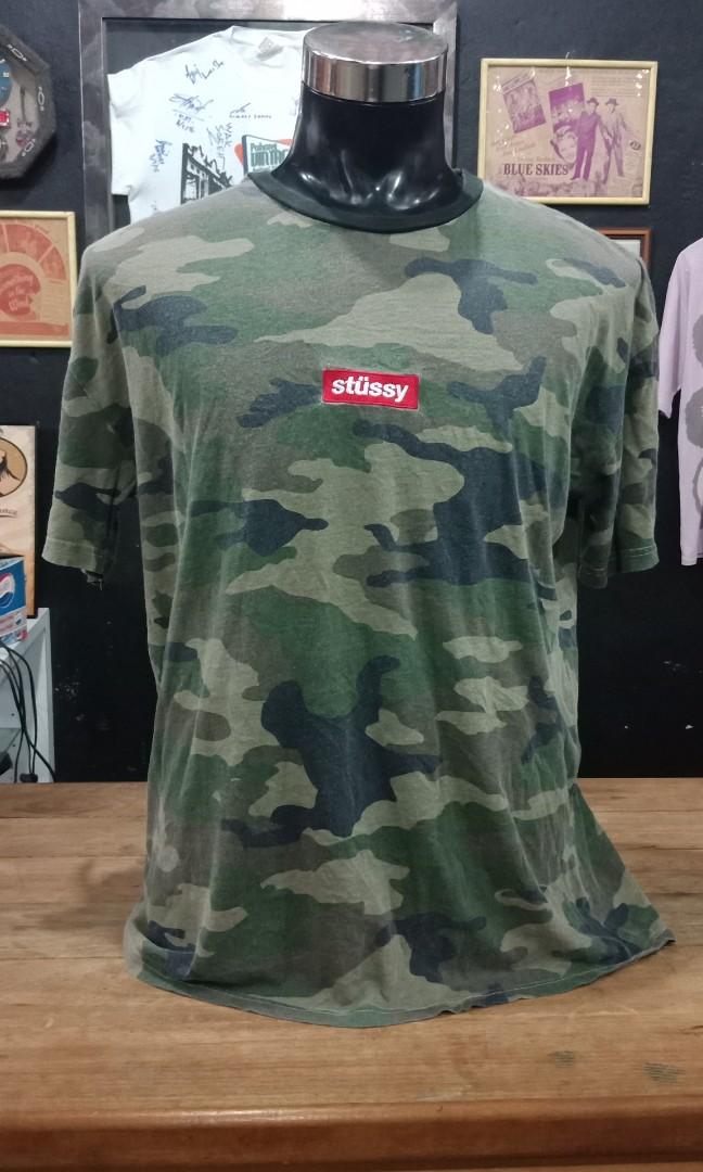 stussy camo tee