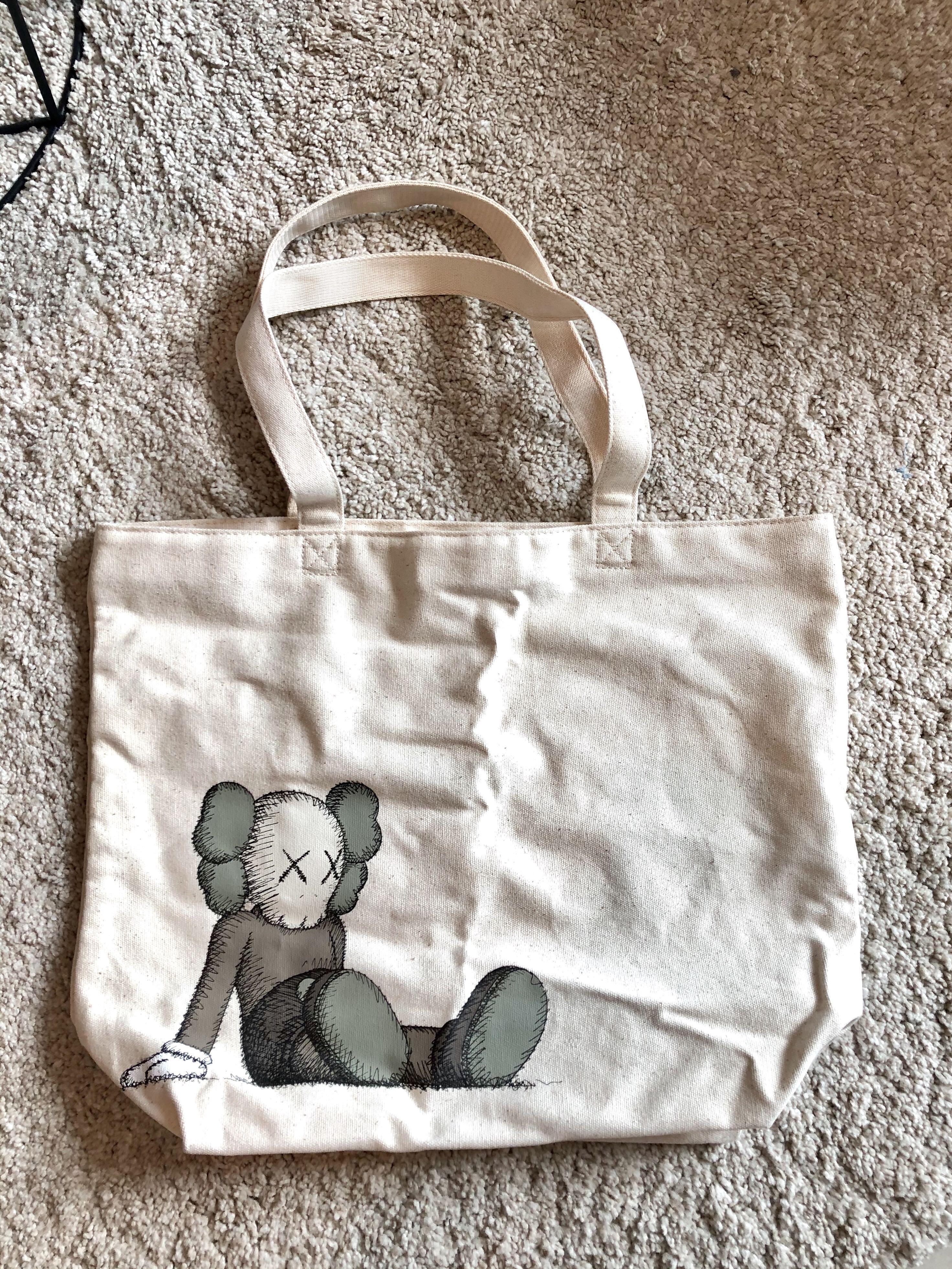 uniqlo kaws tote bag malaysia