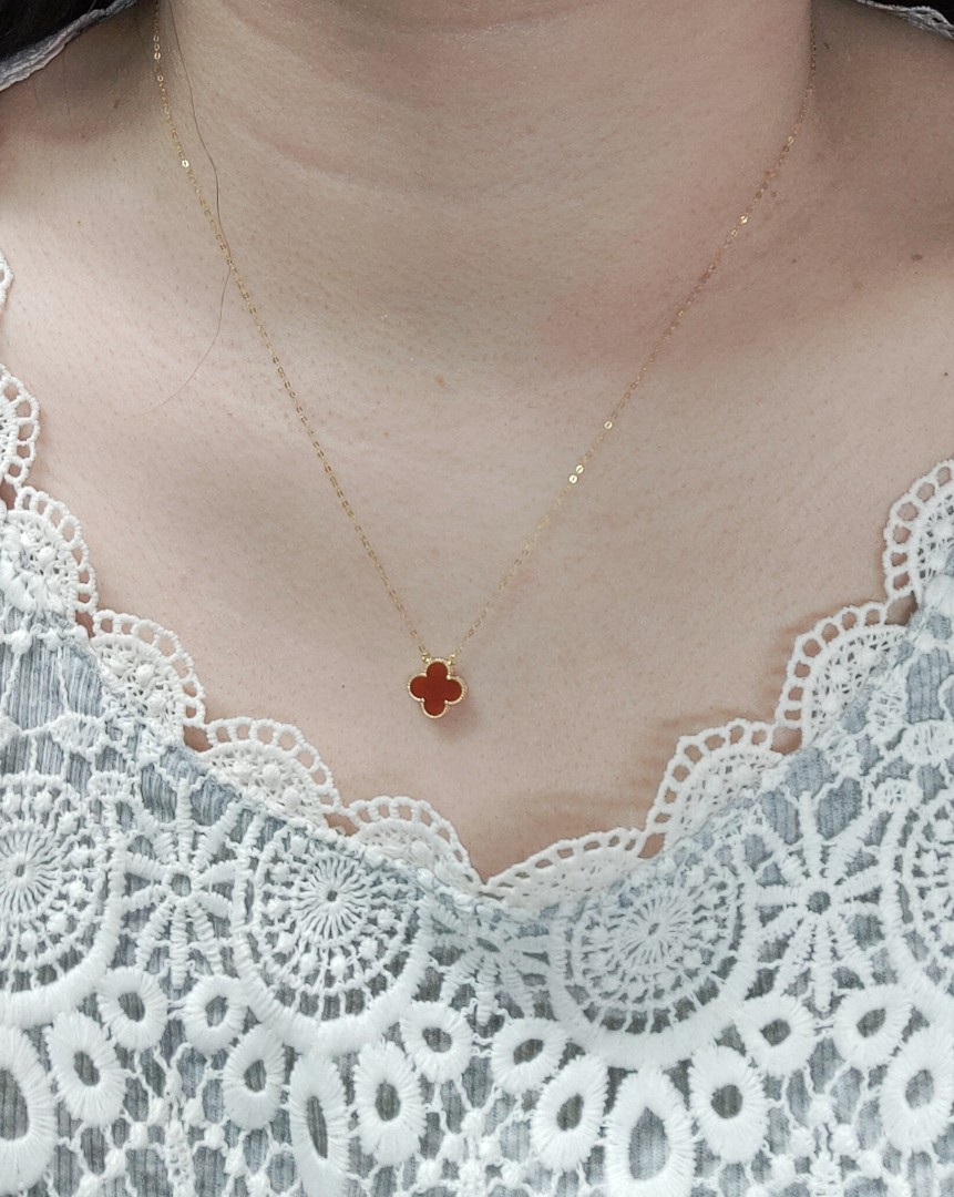 2pcs/set Simple Five Petals Cz Flower Necklace & Bracelet Set For Women,  Suitable For Dating/birthday/everyday Wear | SHEIN