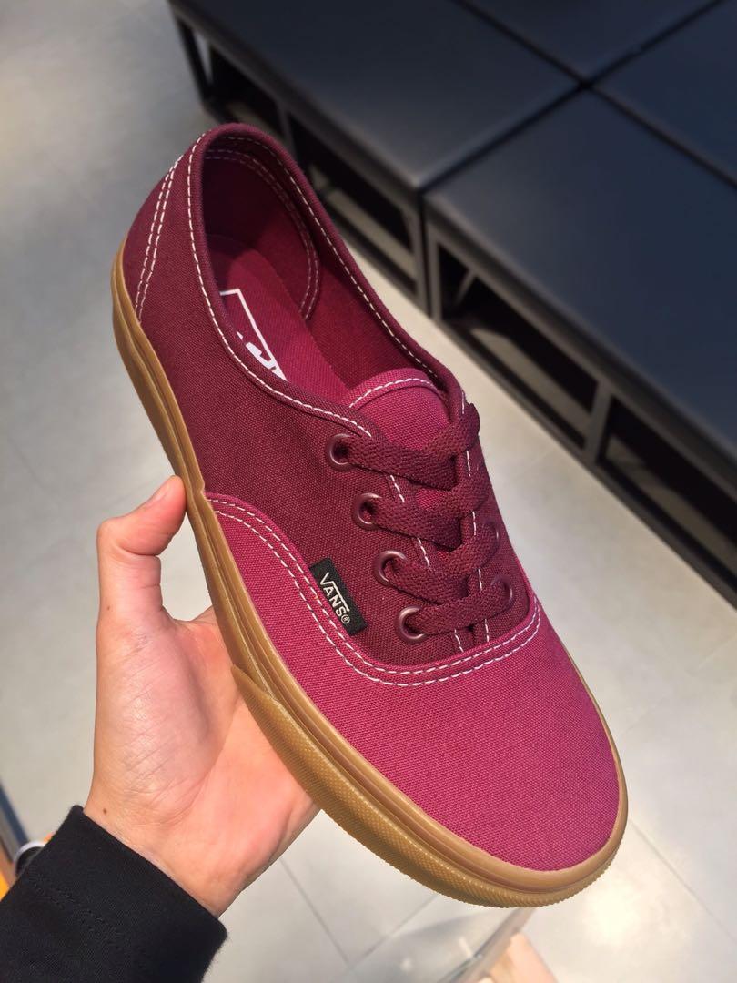 Vans authentic shop gumsole