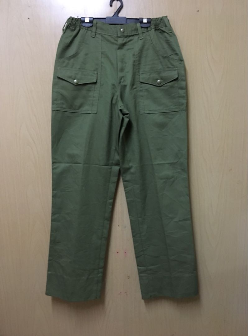 Vintage Bush Pants Boy Scout America Women s Fashion Bottoms