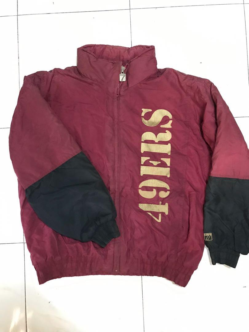 Vintage SF 49ers Logo 7 Jacket, Men's Fashion, Coats, Jackets and Outerwear  on Carousell