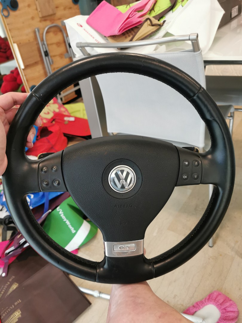 Multifunction Volkswagen Golf GT Steering Wheel MK5, Car Accessories