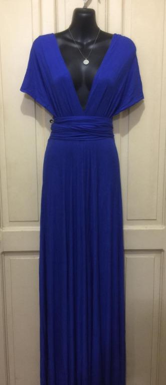 SALE Windsor Royal Blue Infinity Dress Women s Fashion
