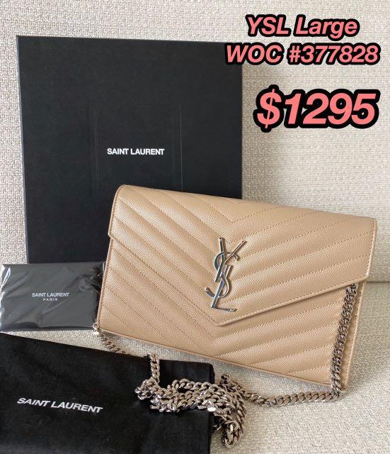 YSL WOC (Large), Luxury, Bags & Wallets on Carousell
