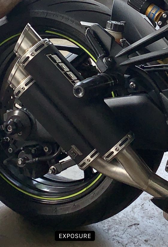 Z1000 bodis exhaust Motorcycles Motorcycle Accessories on Carousell