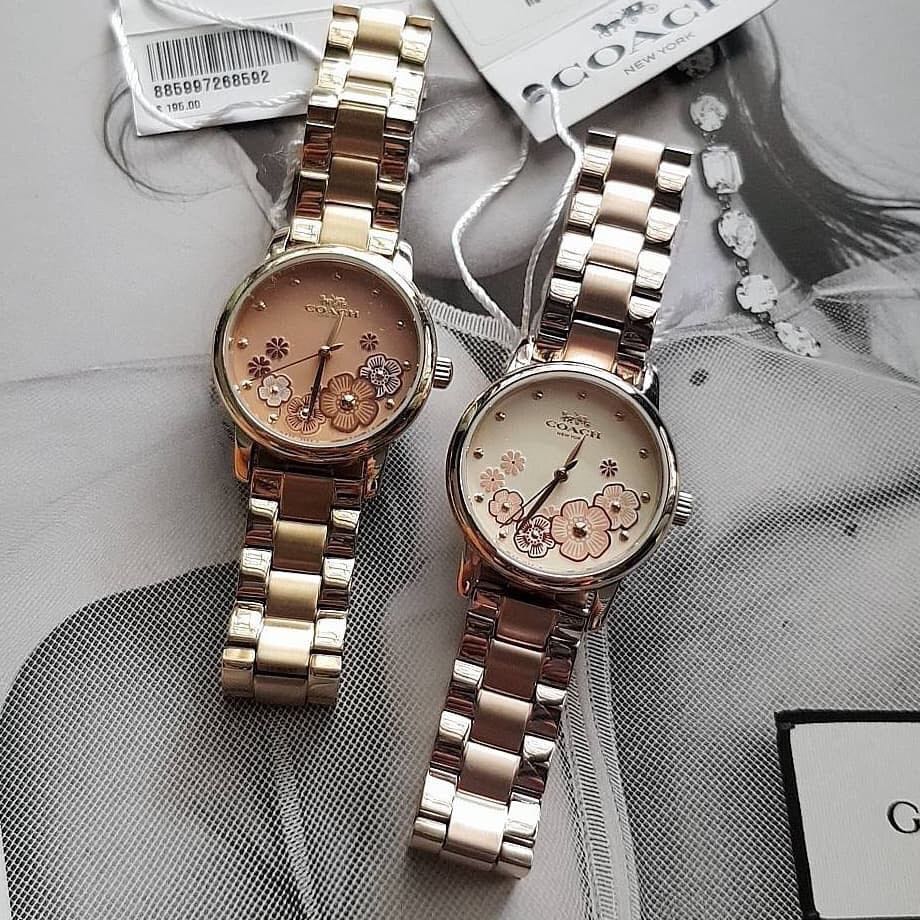 Coach flower watch top