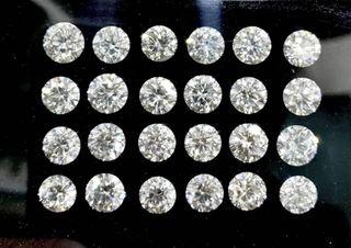 1.5carats LOOSE ROUND LAB GROWN DIAMONDS