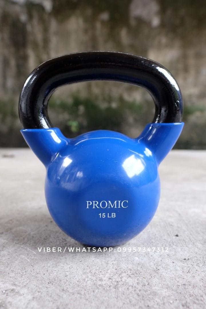 15LBS KETTLEBELL (Category: Weights & Dumbbells) located in Quezon City. Submitted by camille.mm (Listing ID 1009207156, Image 1). Description: For sale brand new on hand Ready for same delivery :) Also available: 5lbs - 399 10lbs - 699 20lbs - 1,199 25lbs - 1,399 30lbs - 1,699 35lbs - 1,899 40lbs - 2,199 45lbs - 2,399 Payment BDO, Gcash, COD Shipping via Joy Ride, Mr. Speedy, Lalamove Message me for your orders thank you!.