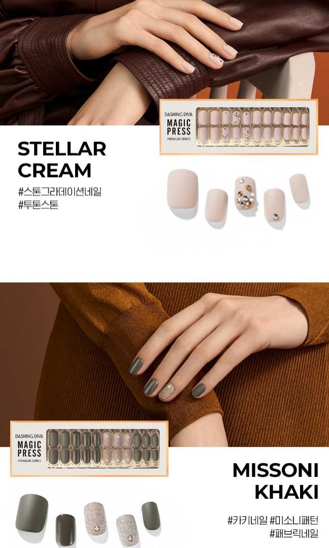 2020 F W Dashing Diva Magicpress Press On Nails Super Slim Fit 30pcs Health Beauty Hand Foot Care On Carousell