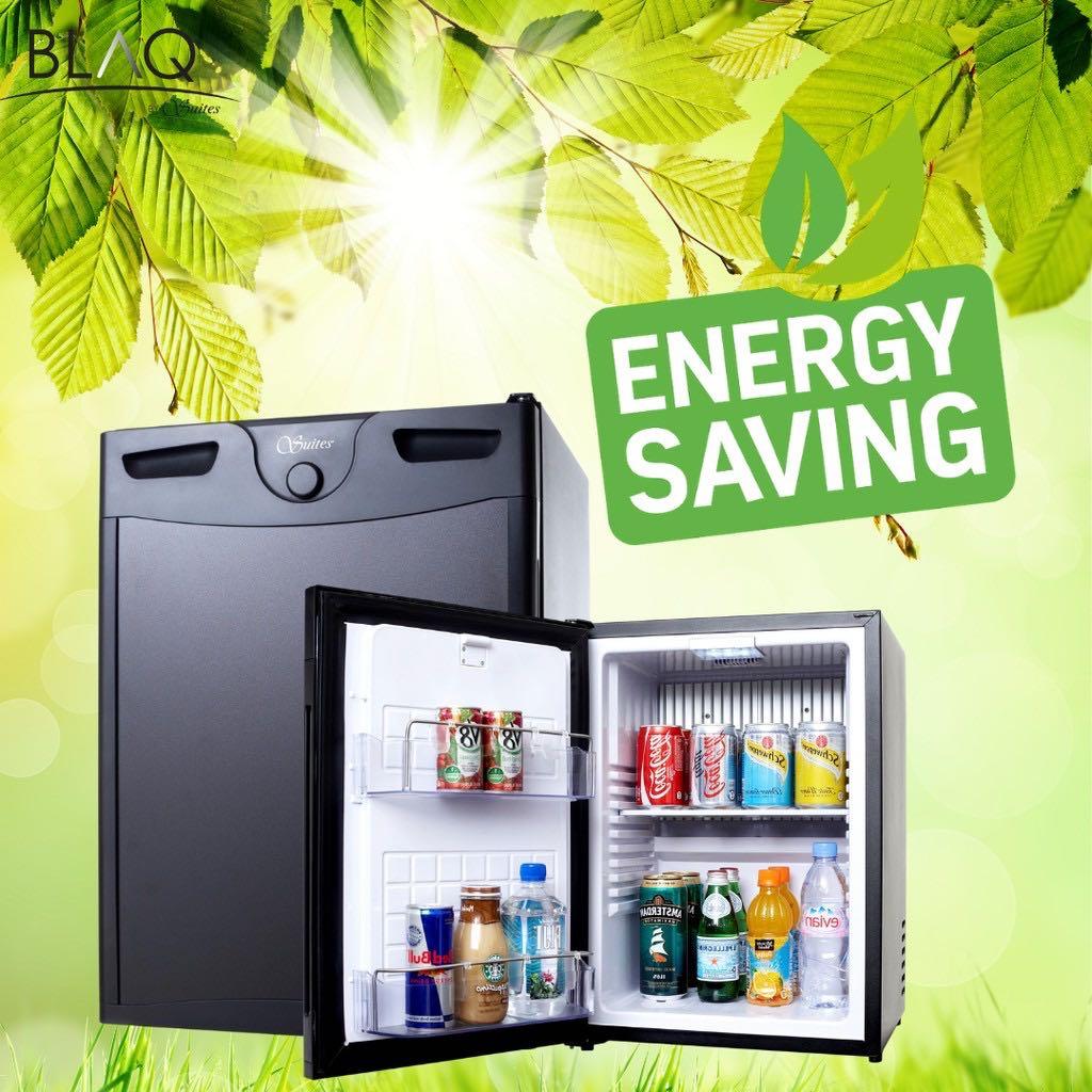 30L Solid Door Hotel Mini Bar with Silent Absorption Technology | Auto ...