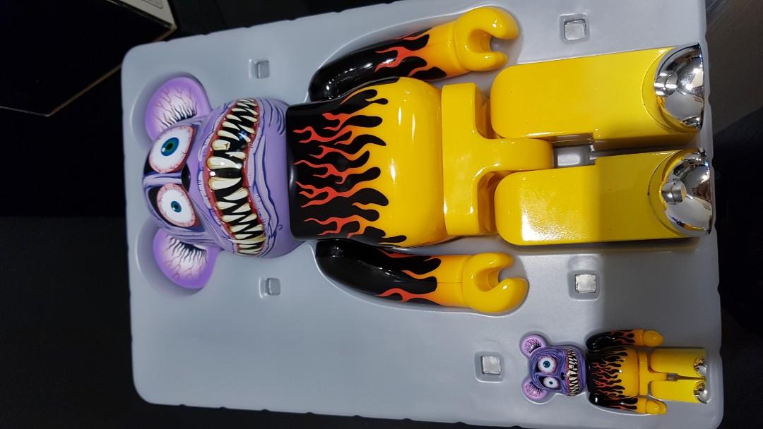 MEDICOM TOY - BE＠RBRICK MARK PARKER 400% Medicom Toy BWWT Mark Parker Bearbrick 400% Year 2004. Rare