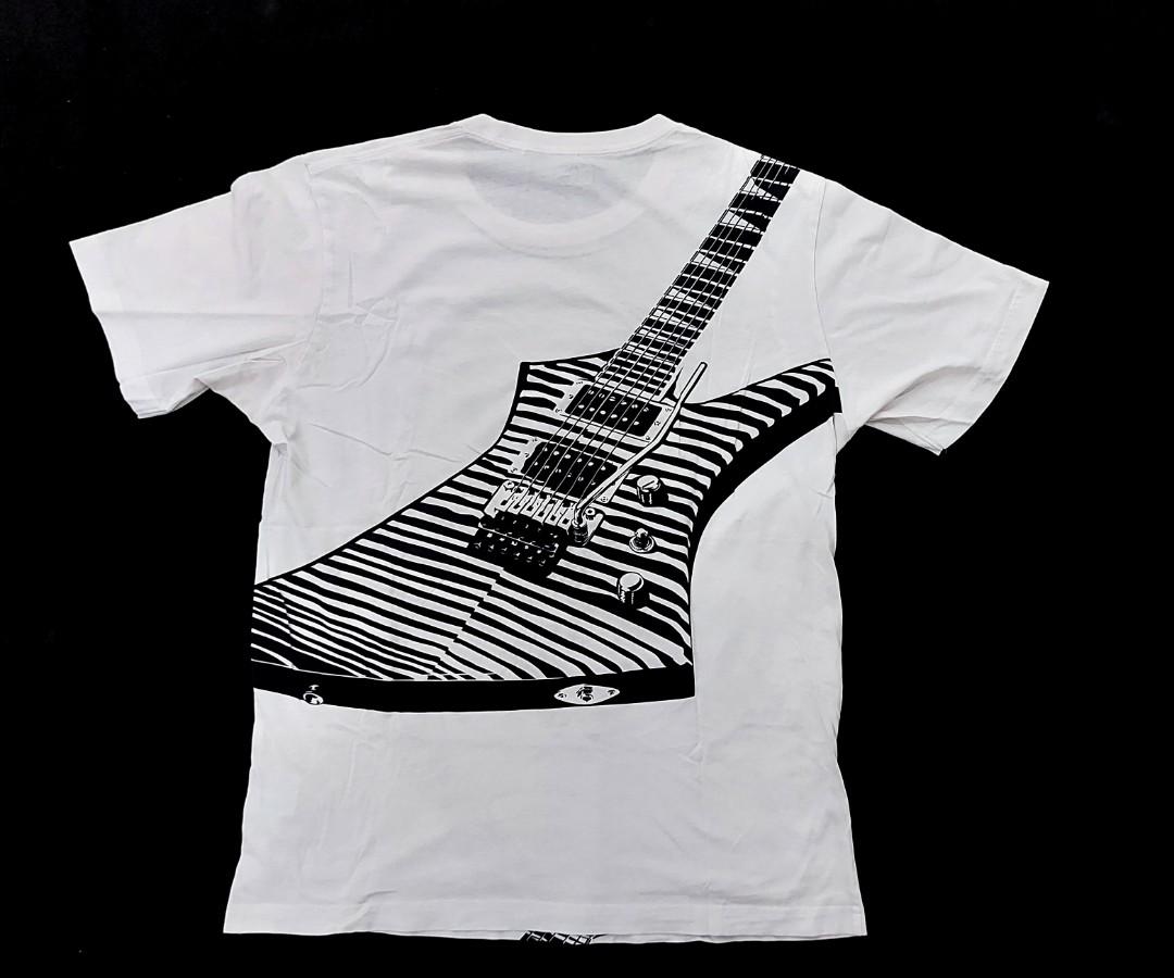 Guitar T Shirt for Men Willow Tree S M L XL 2XL Dark Grey