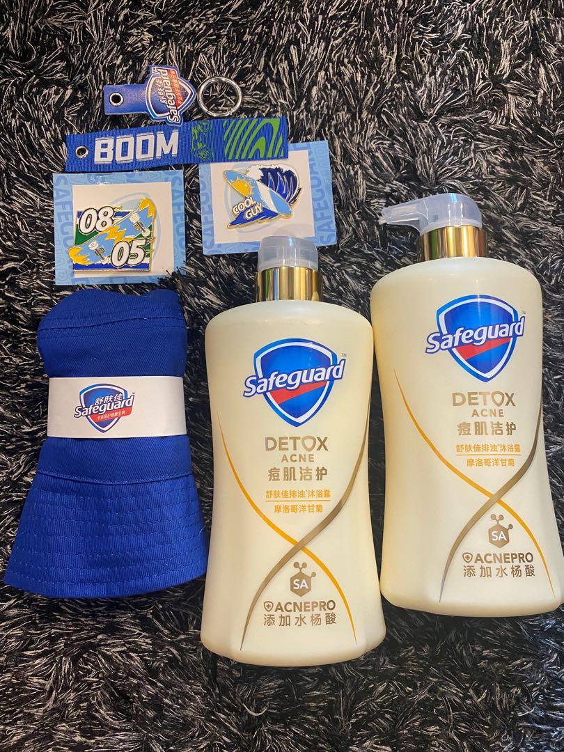 safeguard detox acne body wash