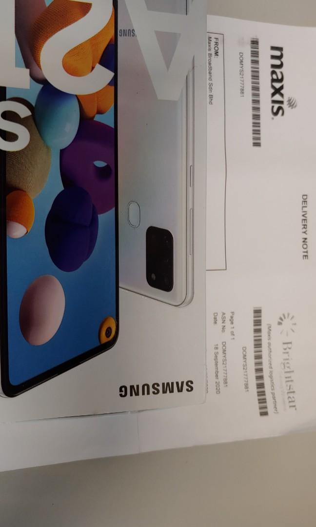 a21s unopened