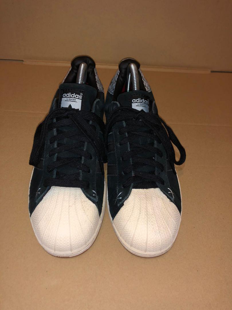 Superstar black hot sale size 7.5