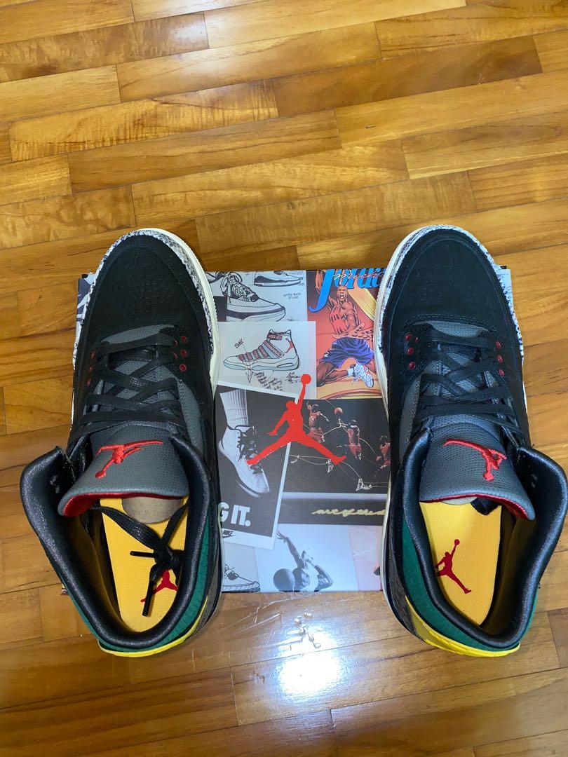 Air Jordan 3 Retro Se Animal Instinct 2 0 Men S Fashion Footwear Sneakers On Carousell