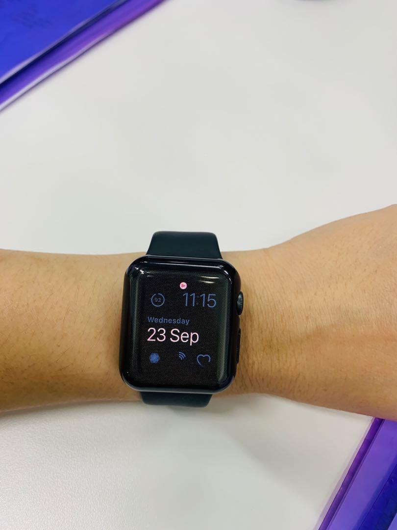 Apple Watch Series 3 38mm GPS with Apple Care Warranty Mobile Phones Gadgets Wearables Smart Watches on Carousell