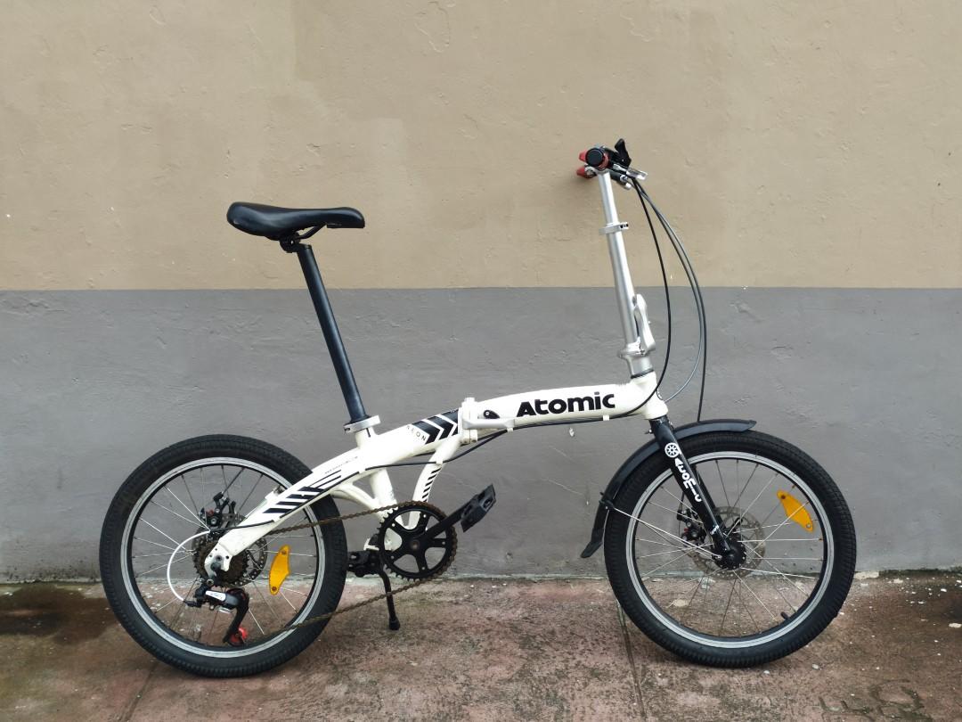 Atomic neon alloy folding bike for sale Sports Equipment