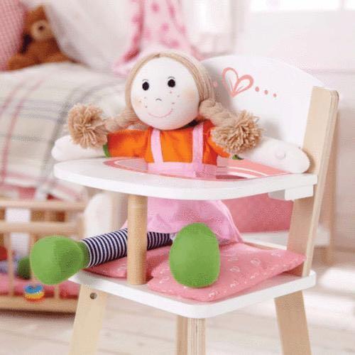 hape doll high chair