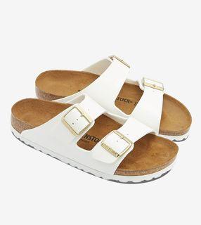 birkenstock arizona white sale