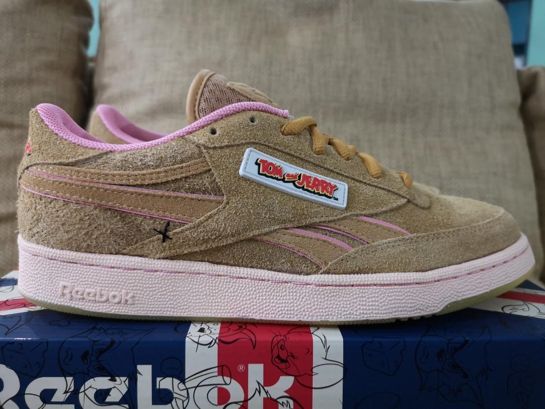 BRAND NEW Limited Edition Reebok Unisex Club C Revenge Mu Tom and Jerry Shoes Orig. Price 109 Men s Fashion Footwear Dress Shoes on Carousell