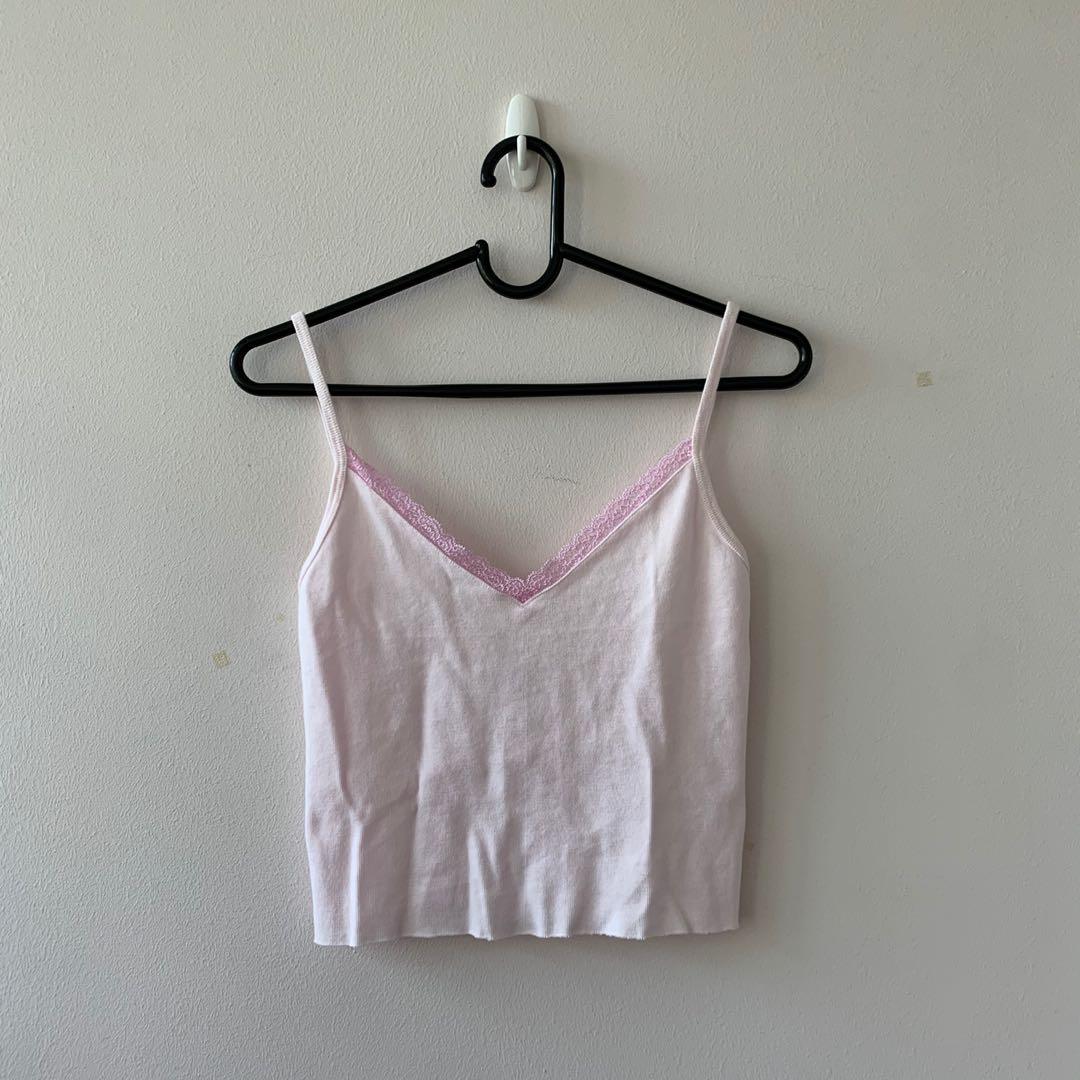 Brandy Melville Lace Tank Top, Women's Fashion, Tops, Sleeveless on  Carousell