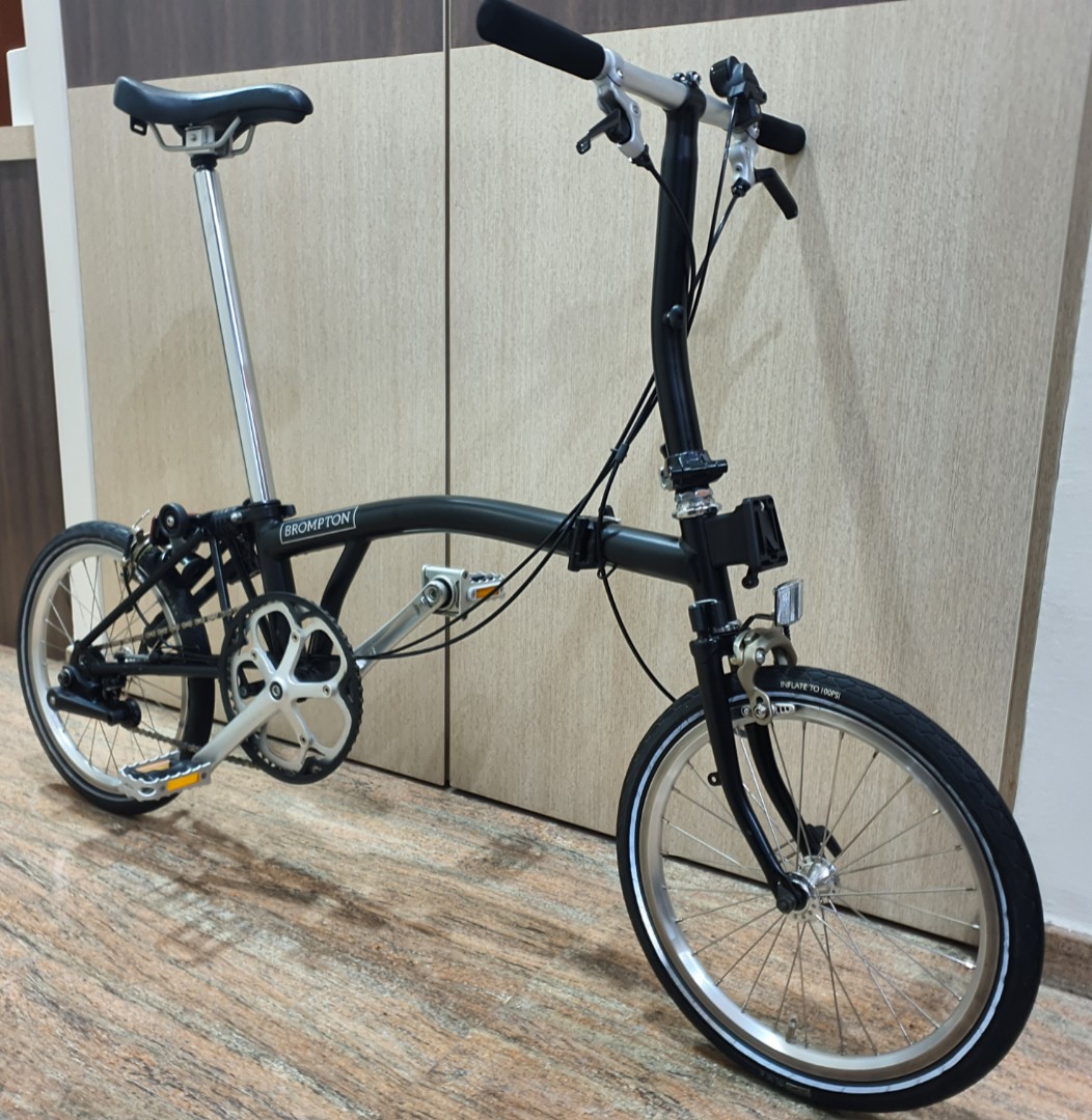 brompton s2l folding bike