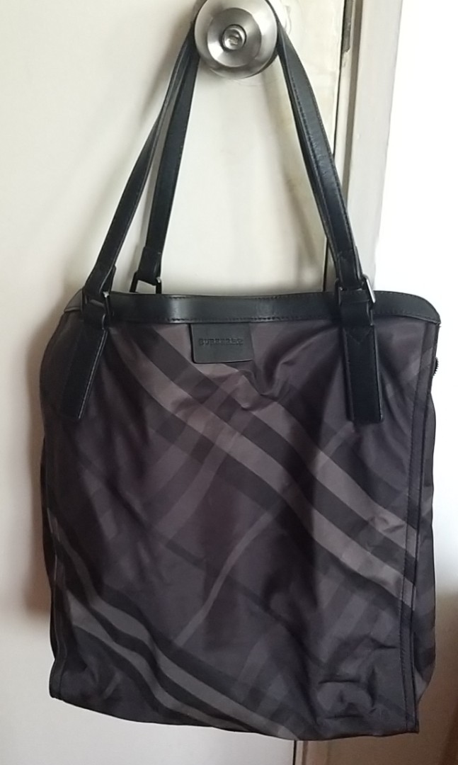 Burberry tote bag nylon hot sale