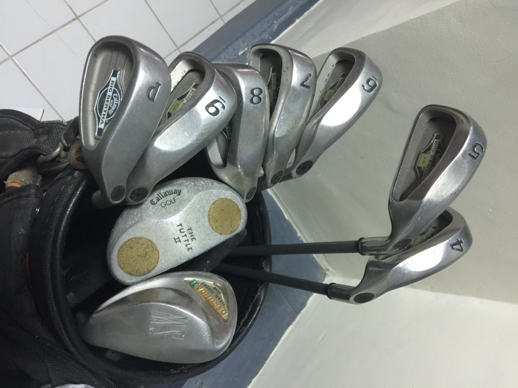 callaway golf set big bertha