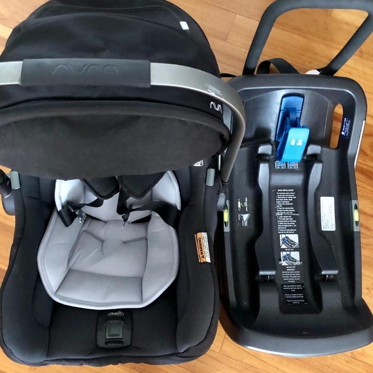 Reduced price! Car seat NUNA Pipa with seat base and infant insert