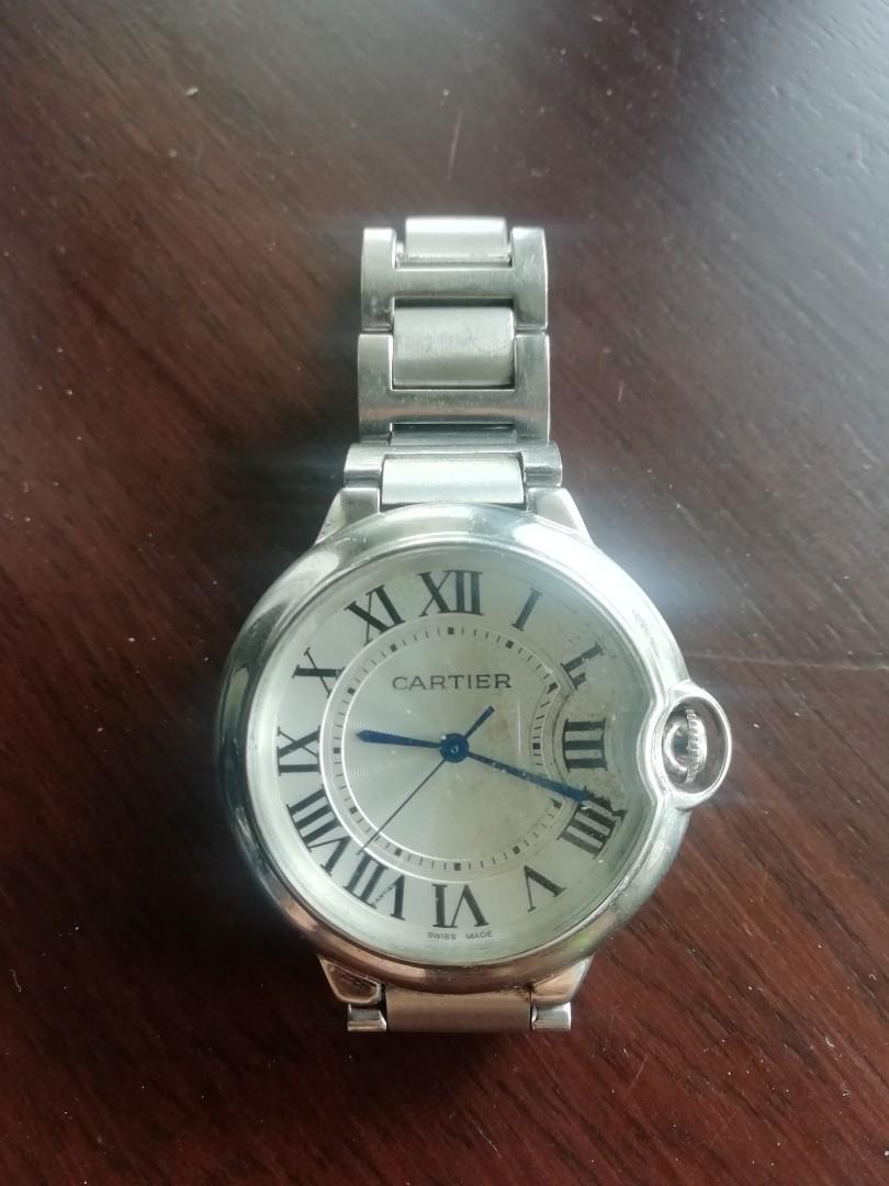 Cartier watch ballon blue Women s Fashion Watches Accessories