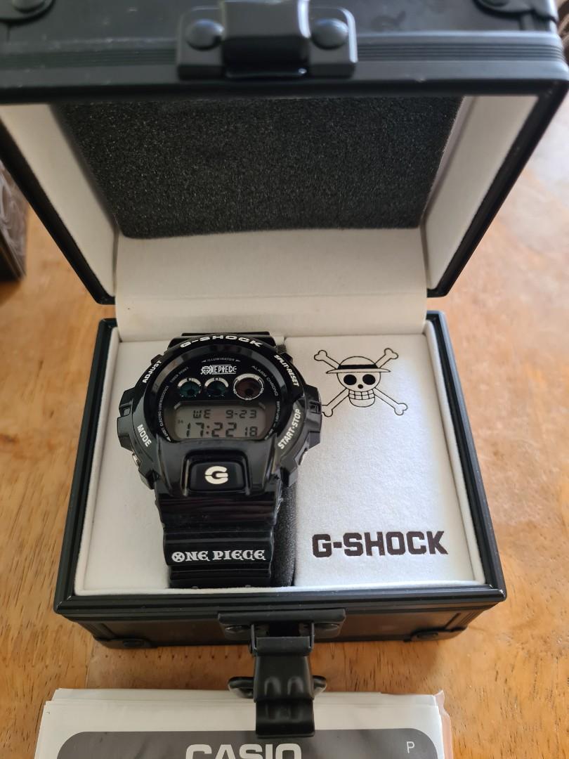 Casio Gshock X One Piece Monkey D Luffy Dw 6900 Rare And Limited Mobile Phones Gadgets Wearables Smart Watches On Carousell