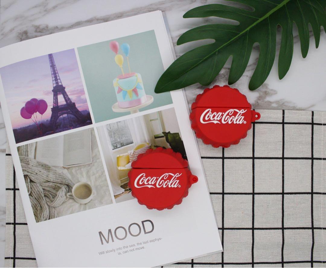 Coca Cola AirPod Silicone Case, Mobile Phones \u0026 Gadgets, Mobile \u0026 Gadget  Accessories, Cases \u0026 Sleeves on Carousell