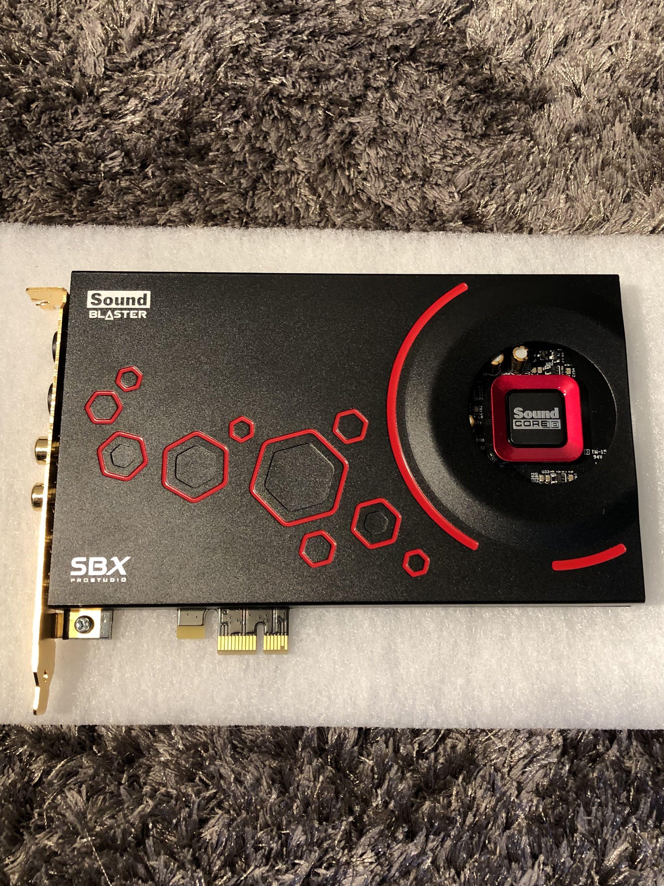 Creative Sound Blaster ZxR sound card, Audio, Soundbars, Speakers & Amplifiers on Carousell