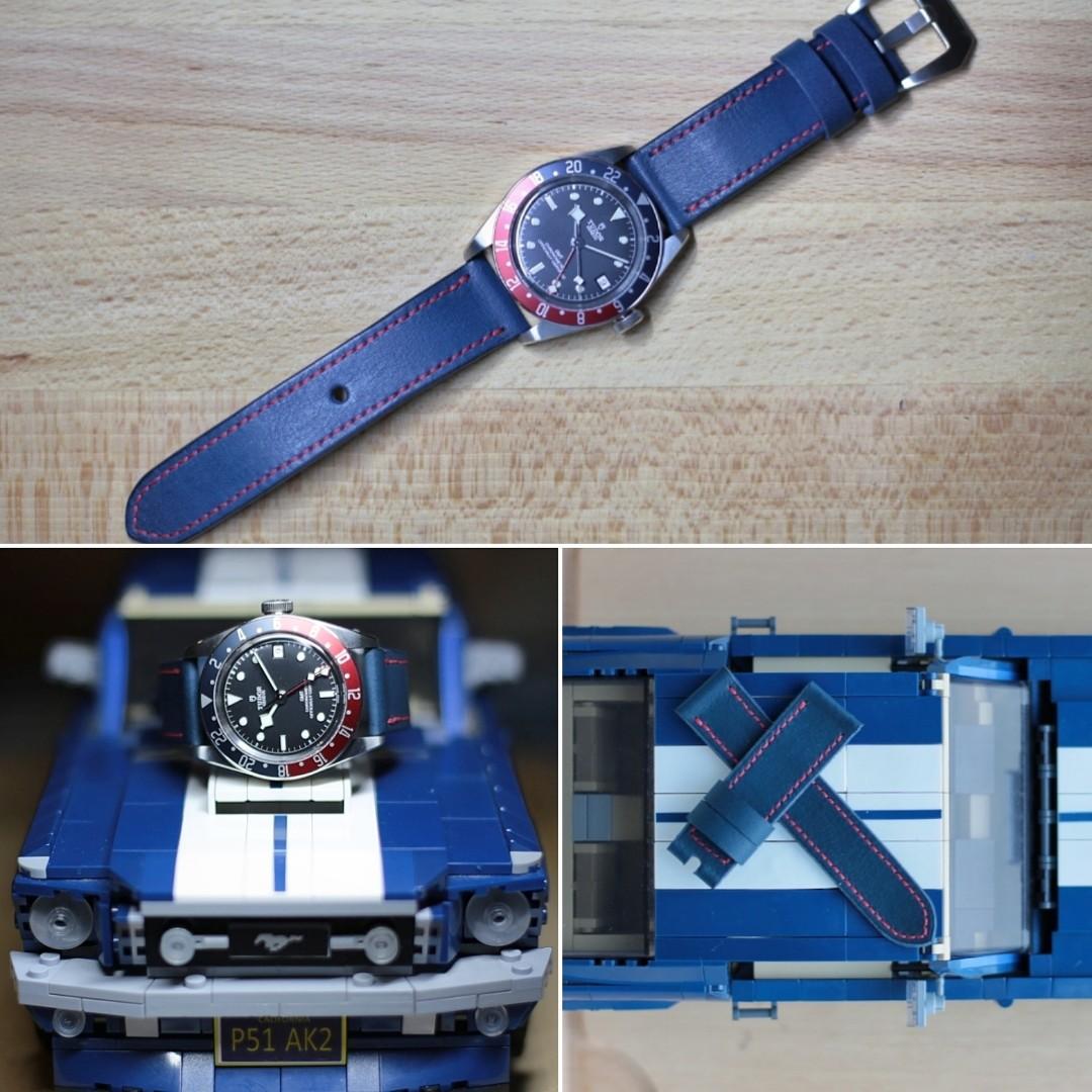 Custom made leather watch straps, Luxury, Watches on Carousell