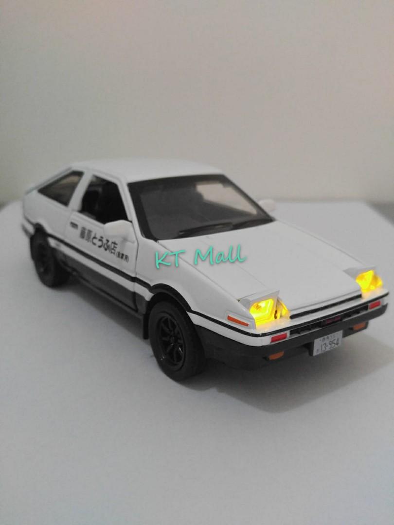 頭文字d Ae86 Initial D 藤原拓海模型車景品白蓋黑蓋 玩具 遊戲類 玩具 Carousell